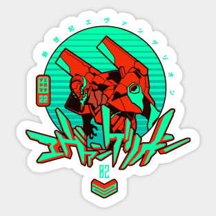 301 Eva Retro 02 Sticker